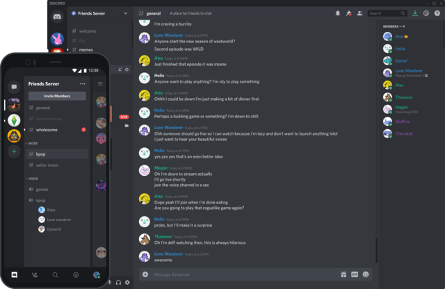 Public Discord Servers tagged with Minecraft